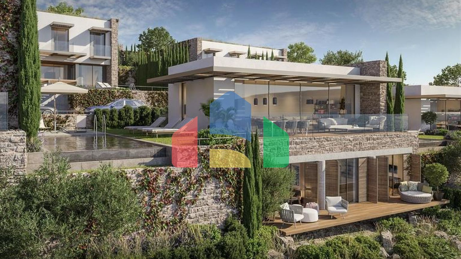 Масштабный проект, сочетание современного дизайна и уникальности на первой береговой линии.