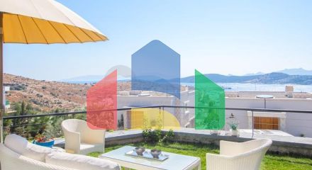 Доступные квартиры в центре Бодрума с видом на Море и город!