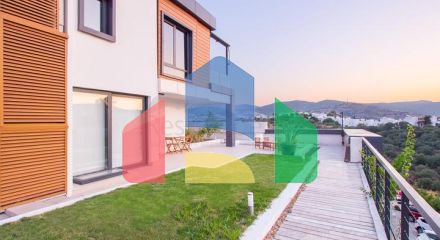 Доступные квартиры в центре Бодрума с видом на Море и город!