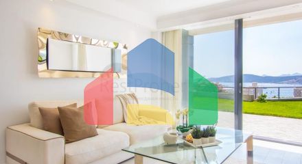 Доступные квартиры в центре Бодрума с видом на Море и город!