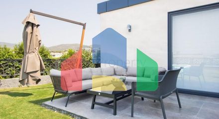 Доступные квартиры в центре Бодрума с видом на Море и город!