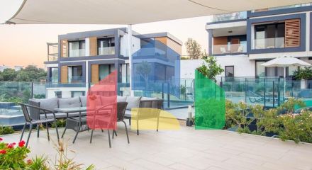 Доступные квартиры в центре Бодрума с видом на Море и город!