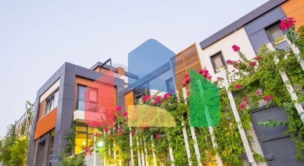 Доступные квартиры в центре Бодрума с видом на Море и город!