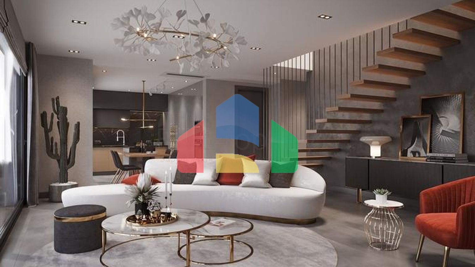 Розкішний проект вілл на стадії будівництва в районі Яликавак