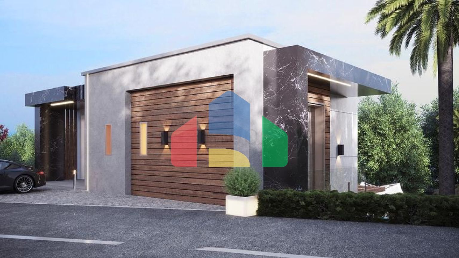 Розкішний проект вілл на стадії будівництва в районі Яликавак