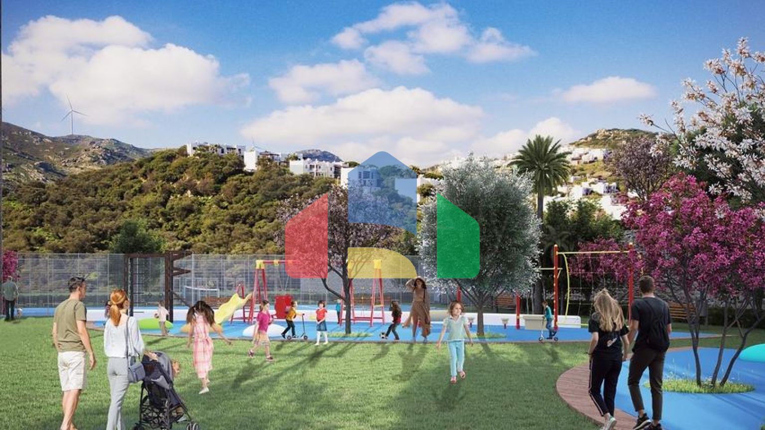 Розкішний проект вілл на стадії будівництва в районі Яликавак