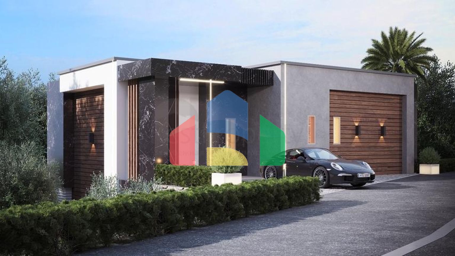 Розкішний проект вілл на стадії будівництва в районі Яликавак