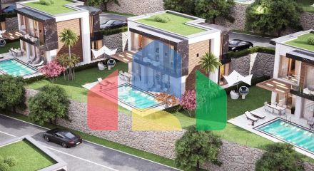 Розкішний проект вілл на стадії будівництва в районі Яликавак Розкішний проект вілл на стадії будівництва в районі Яликавак