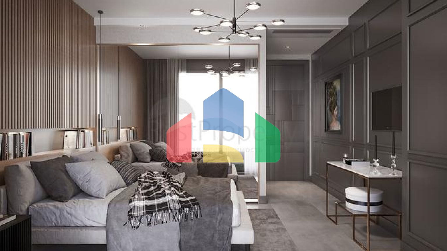 Розкішний проект вілл на стадії будівництва в районі Яликавак