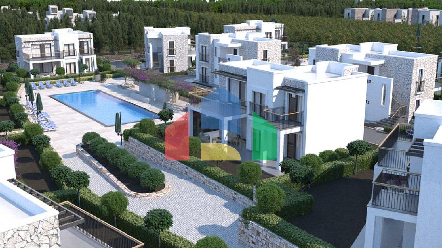 Розкішні резиденції в мальовничому районі Туркбюкю