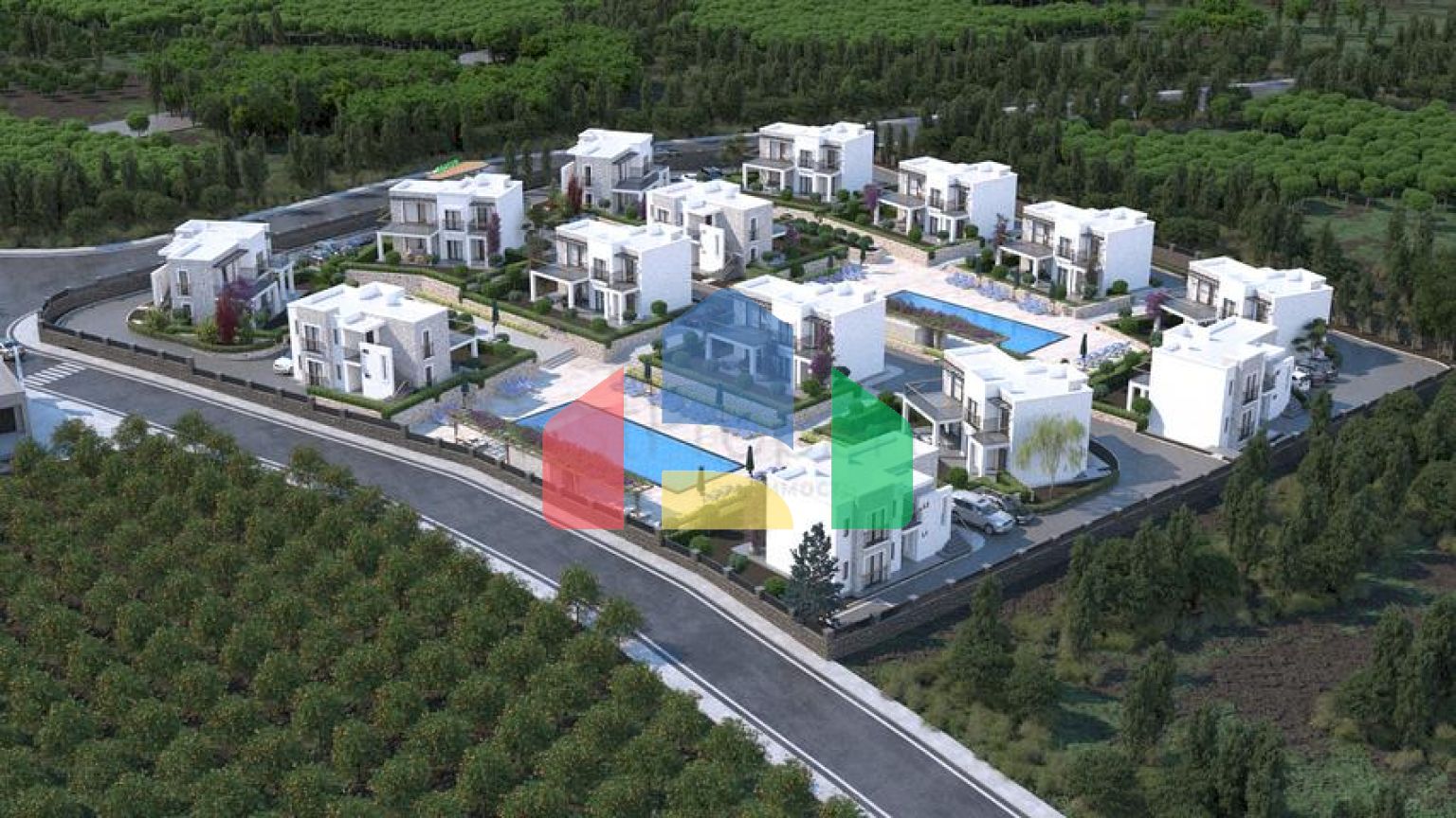 Розкішні резиденції в мальовничому районі Туркбюкю