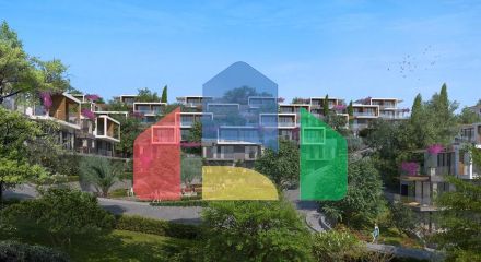 Комплекс современных вилл на берегу Эгейского моря в Бодруме