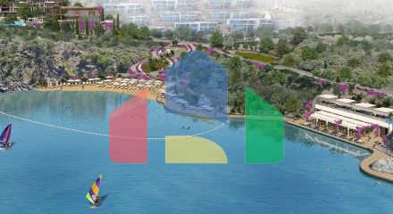 Комплекс современных вилл на берегу Эгейского моря в Бодруме