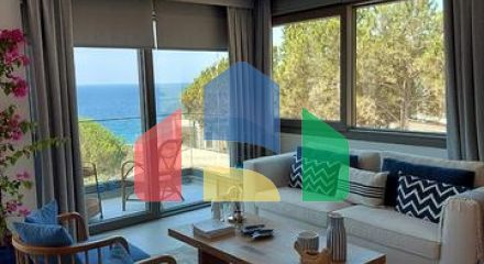 Комплекс современных вилл на берегу Эгейского моря в Бодруме