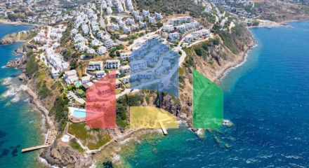 Квартира 2+1 с видом на море в Бодрум