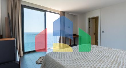 Квартира 2+1 с видом на море в Бодрум