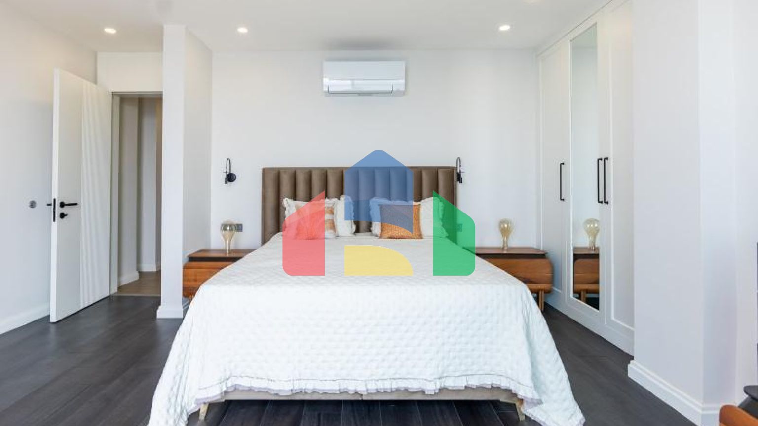 Квартира 2+1 с видом на море в Бодрум