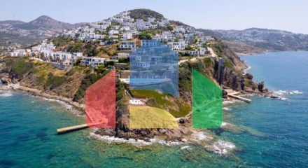 Дюплекс 4+1 с видом на море в Бодрум