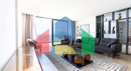 Дюплекс 4+1 с видом на море в Бодрум