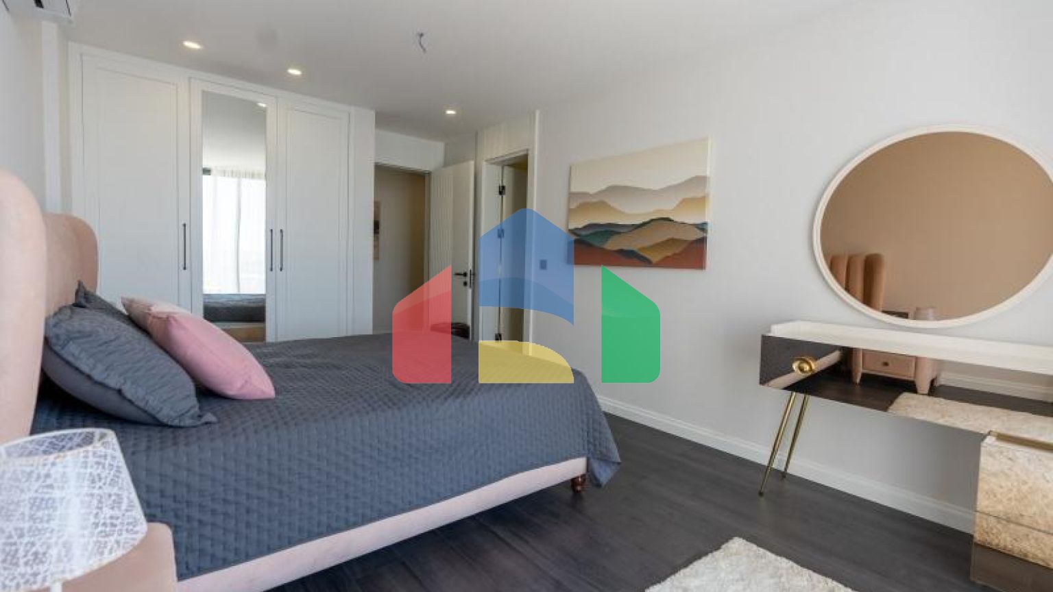 Дюплекс 4+1 с видом на море в Бодрум