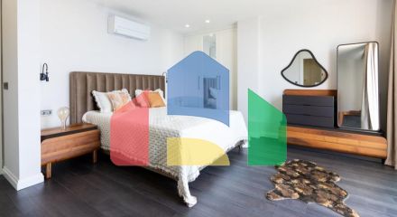 Дюплекс 4+1 с видом на море в Бодрум