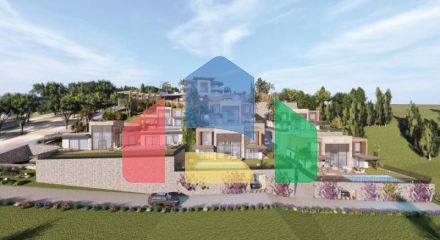 Вилла 7+2 с видом на море в Бодрум