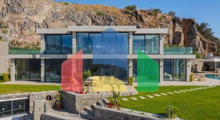 Вілла 5 + 1 з видом на море в Бодрум