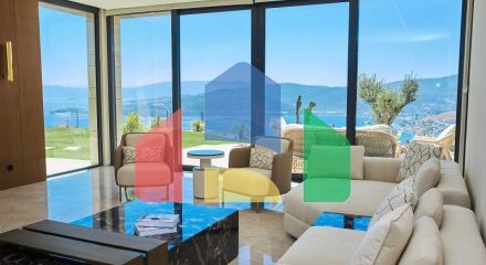 Вілла 5 + 1 з видом на море в Бодрум