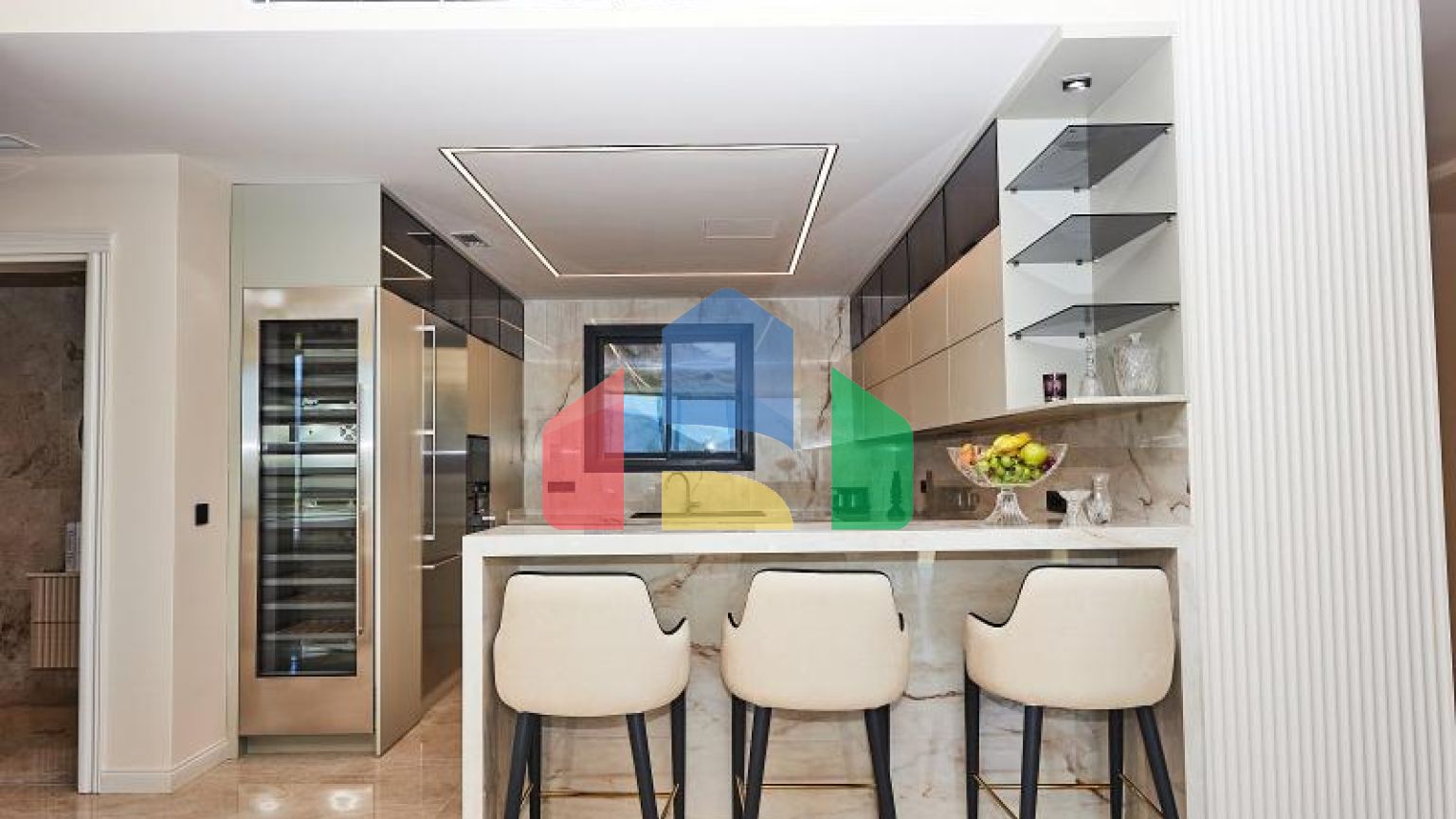 Вілла 5 + 1 з видом на море в Бодрум