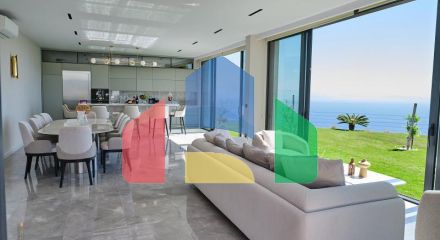 Вілла 5 + 1 з видом на море в Бодрум