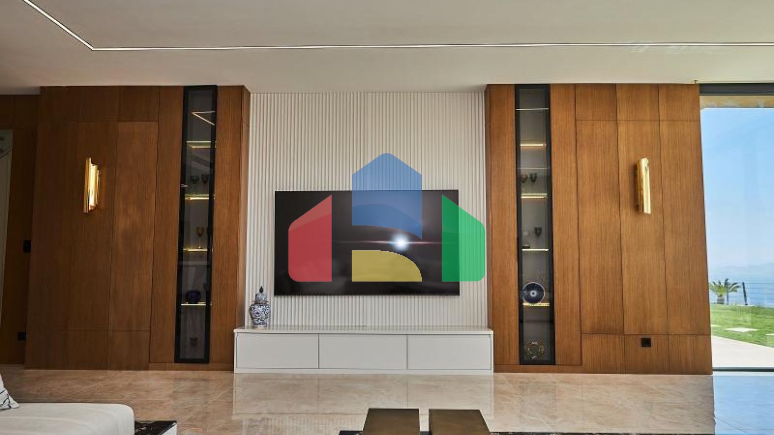 Вілла 5 + 1 з видом на море в Бодрум