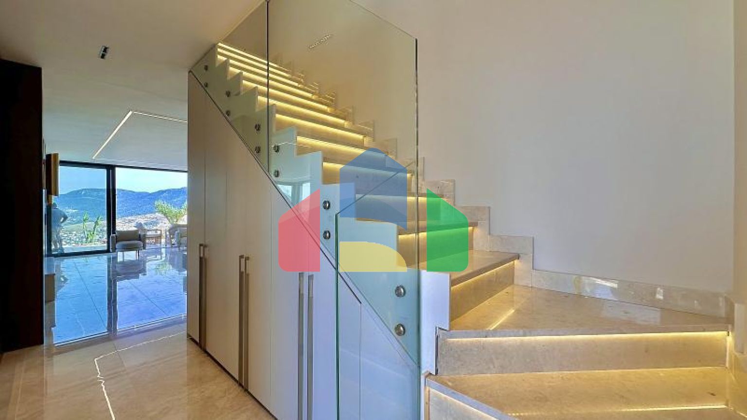 Вілла 5 + 1 з видом на море в Бодрум