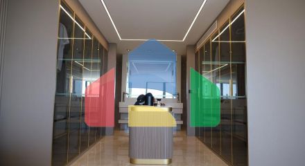 Вілла 5 + 1 з видом на море в Бодрум