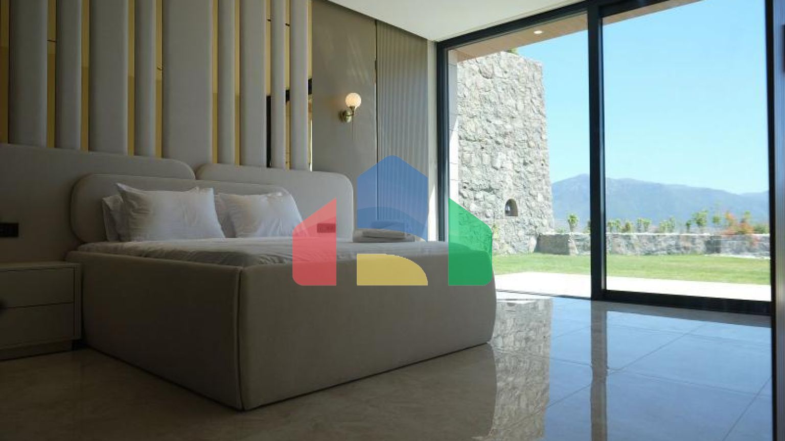 Вілла 5 + 1 з видом на море в Бодрум