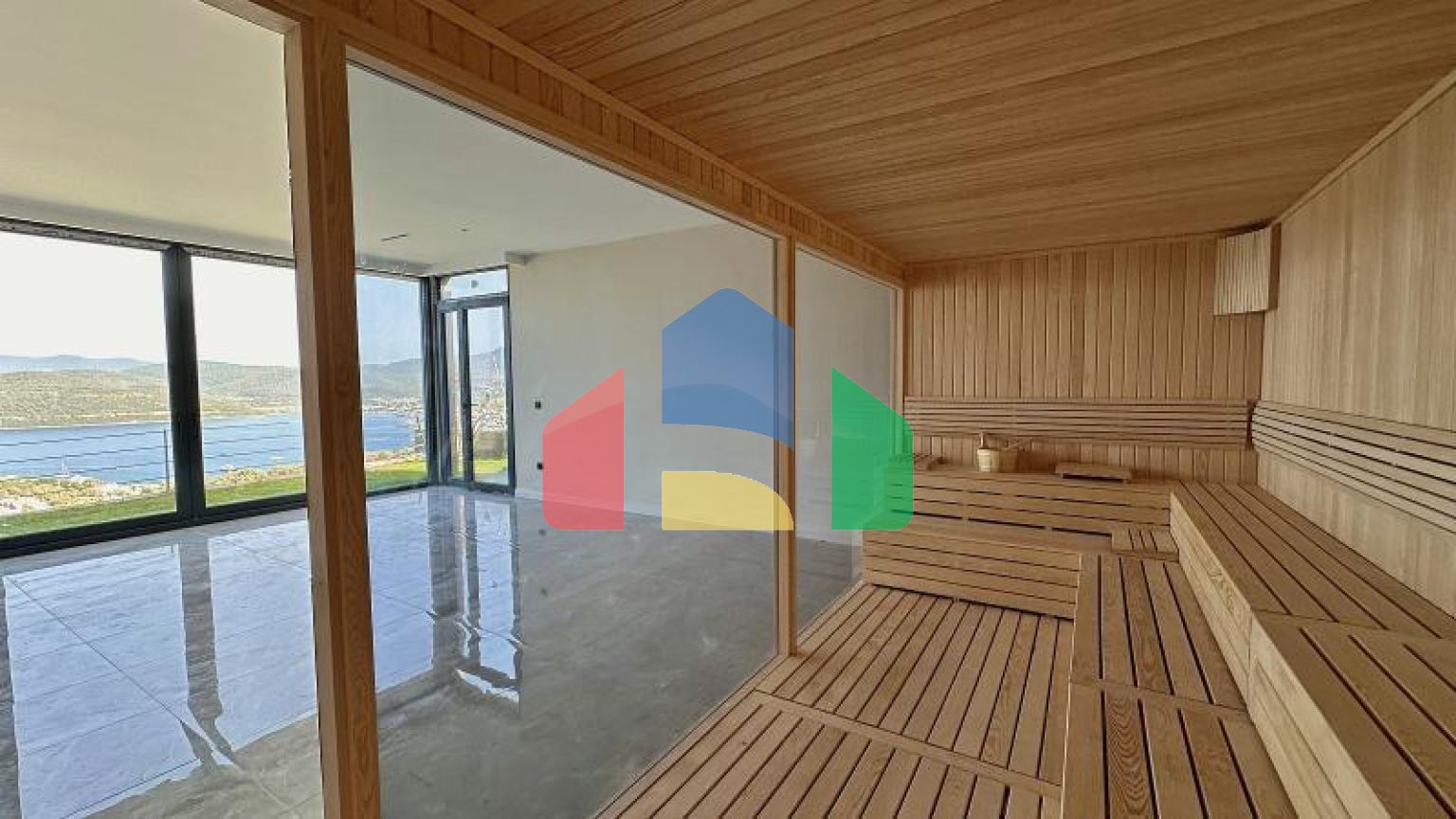 Вілла 5 + 1 з видом на море в Бодрум