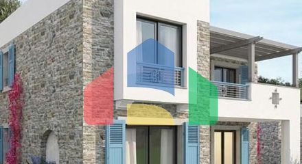 Квартира 3+1 с видом на море в Бодрум