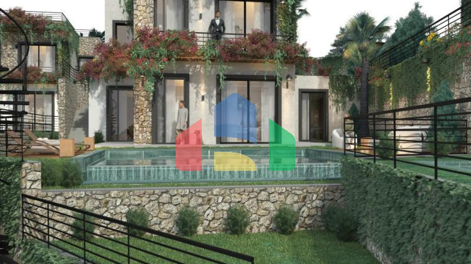 Пентхаус 2+1 в Бодрум