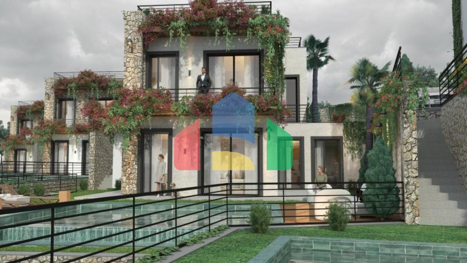 Пентхаус 2+1 в Бодрум