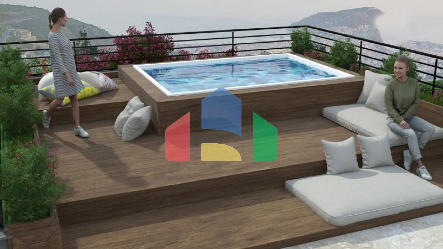 Пентхаус 2+1 в Бодрум