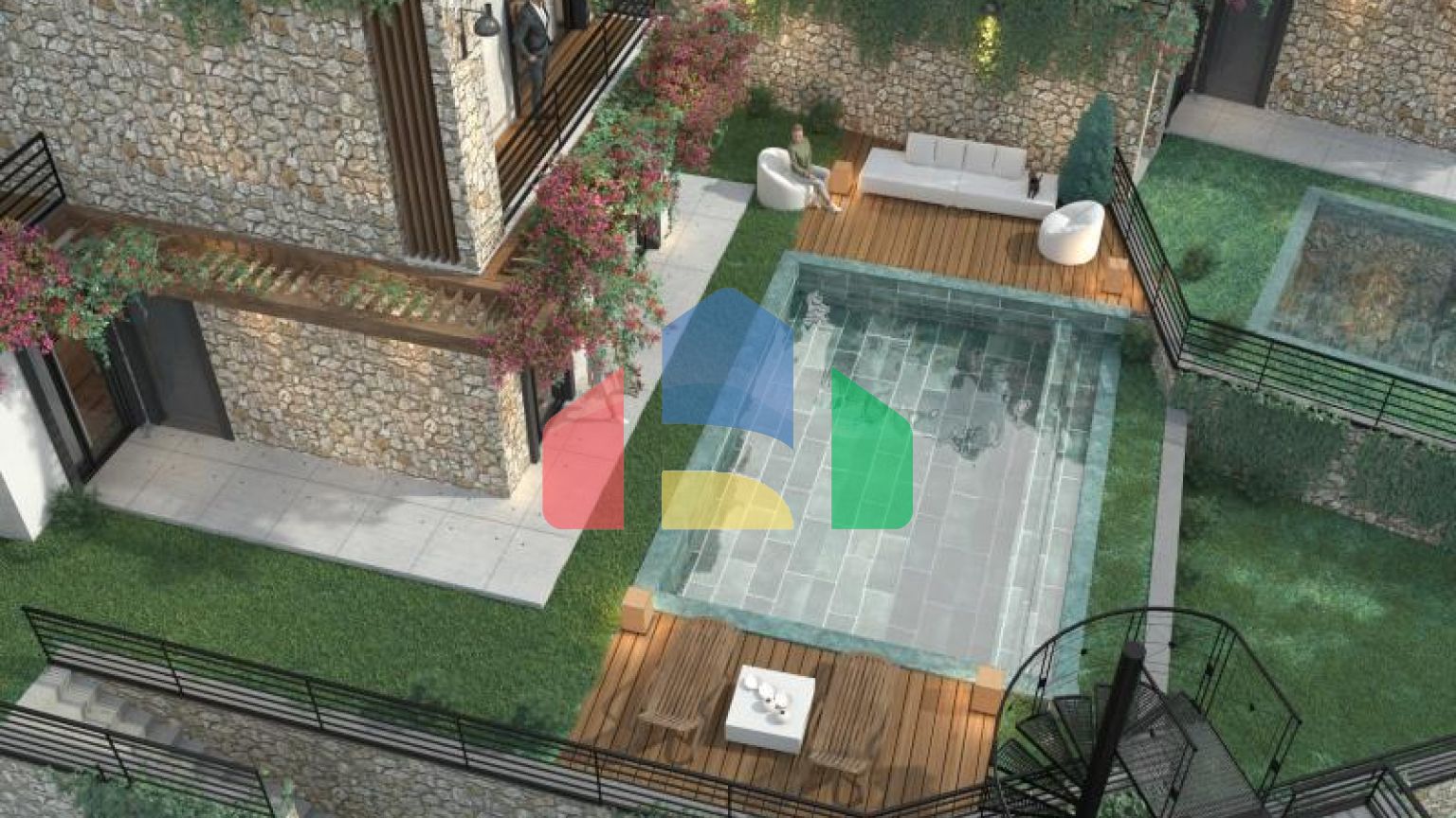 Пентхаус 2+1 в Бодрум