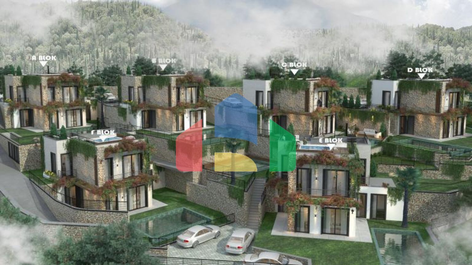 Пентхаус 2+1 в Бодрум