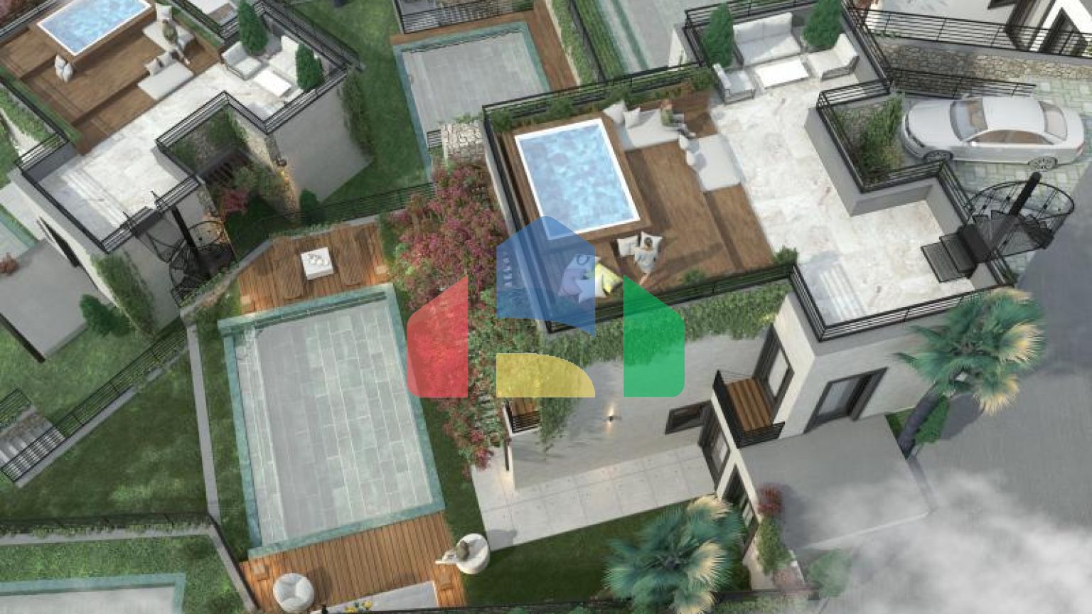 Пентхаус 2+1 в Бодрум