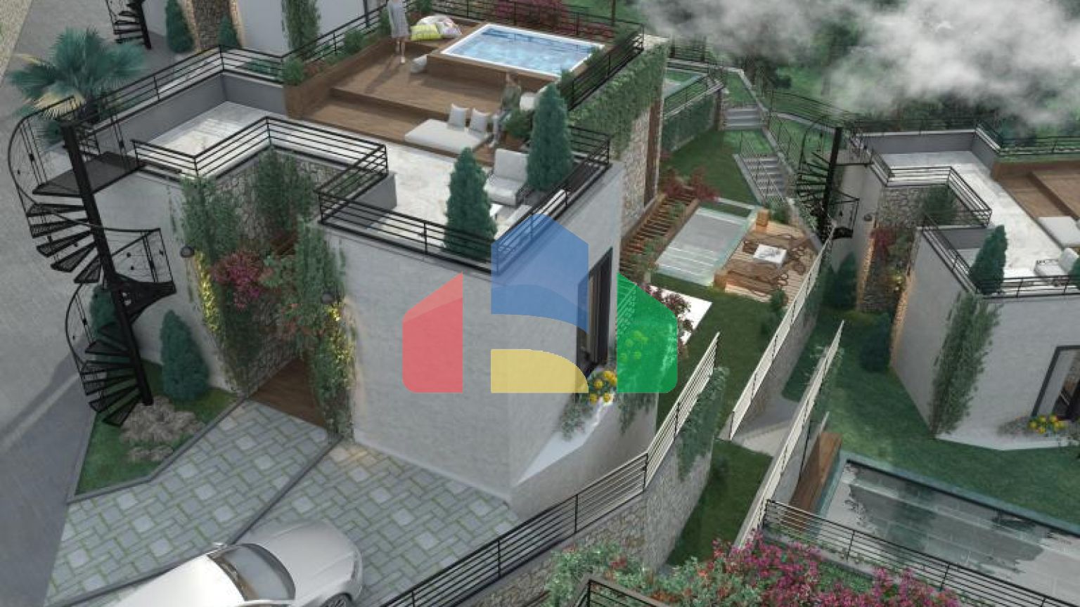 Пентхаус 2+1 в Бодрум