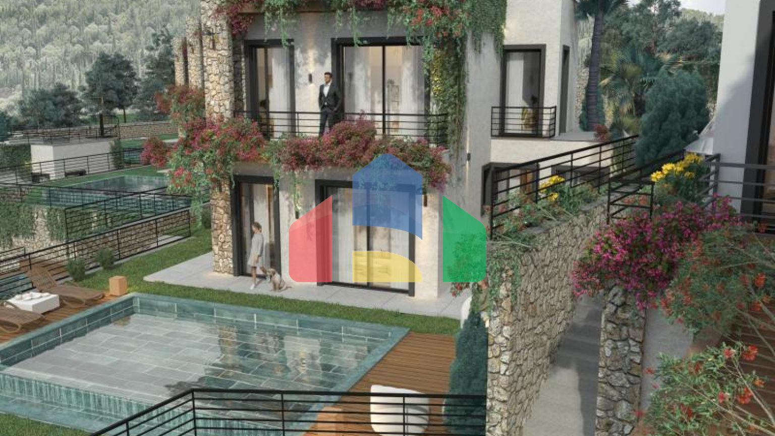 Пентхаус 2+1 в Бодрум