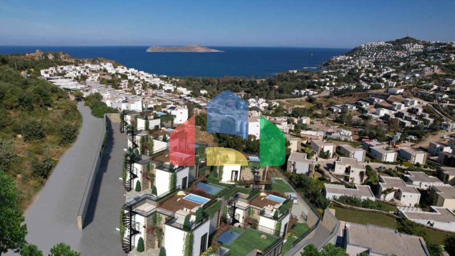 Пентхаус 2+1 в Бодрум