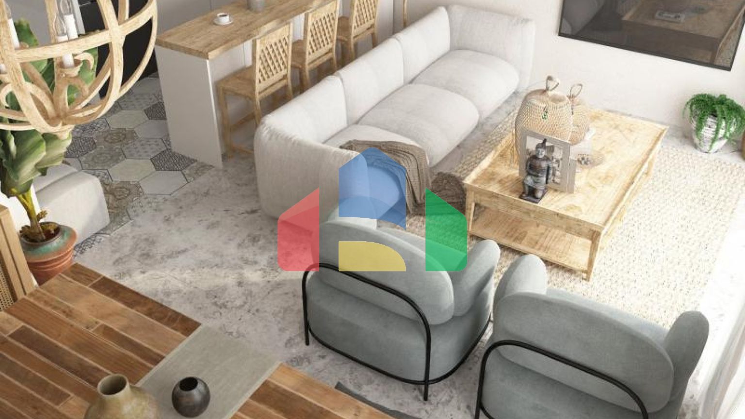 Пентхаус 2+1 в Бодрум