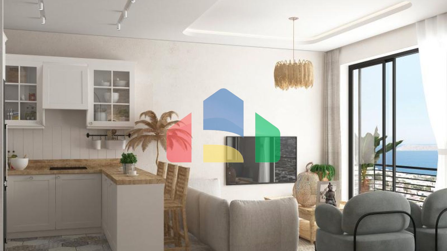 Пентхаус 2+1 в Бодрум