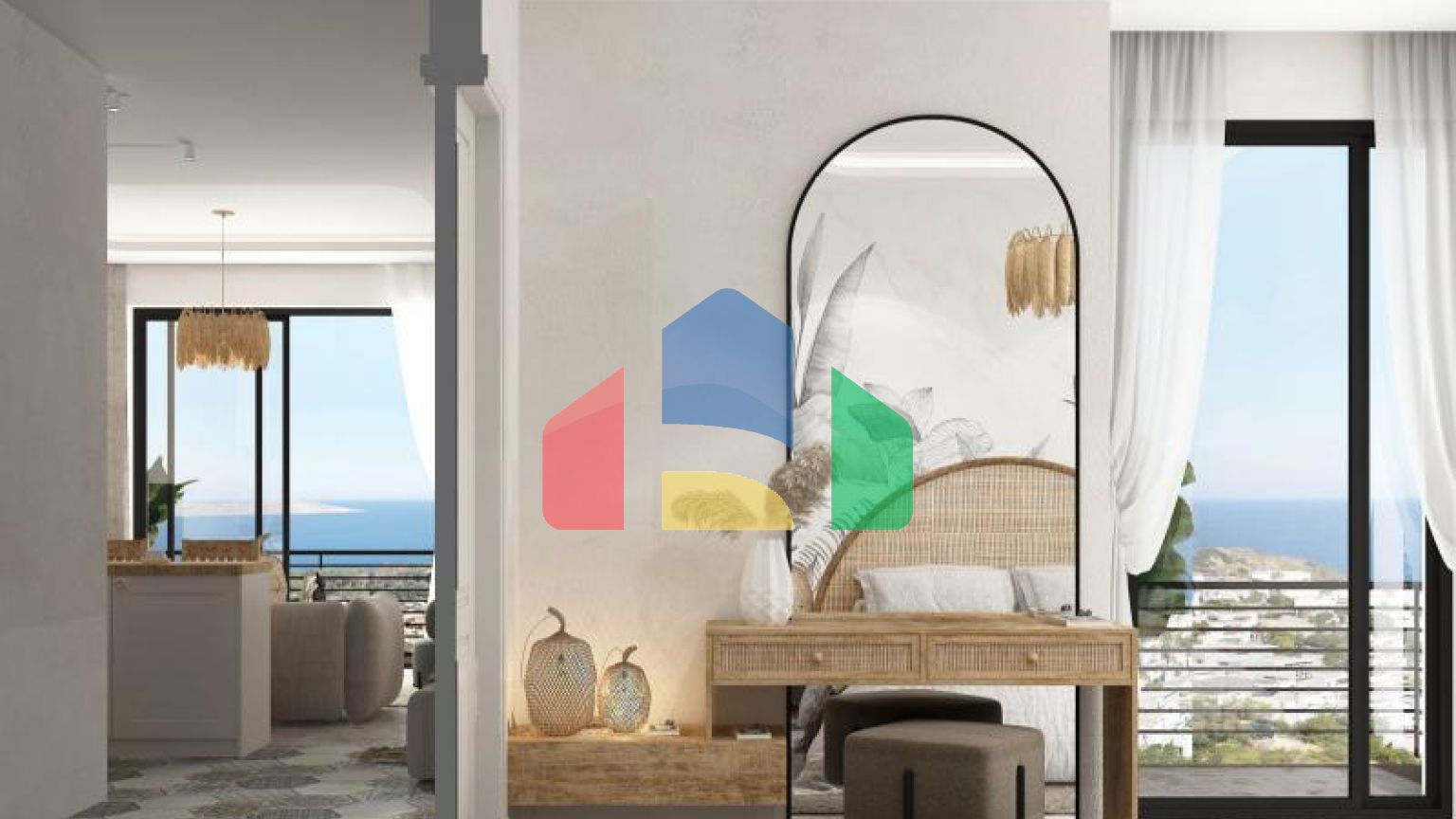 Пентхаус 2+1 в Бодрум