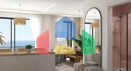 Пентхаус 2+1 в Бодрум