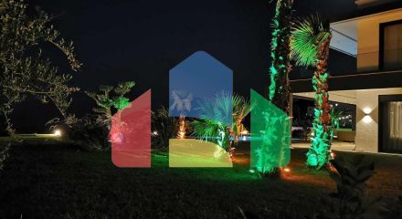 Вилла 5+1 с видом на море в Бодрум